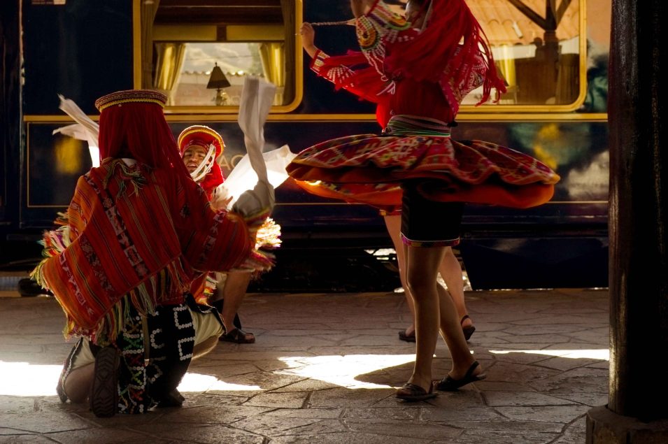 Hiram Bingham, Perurail, Luxury Train, Machu Picchu, Dance